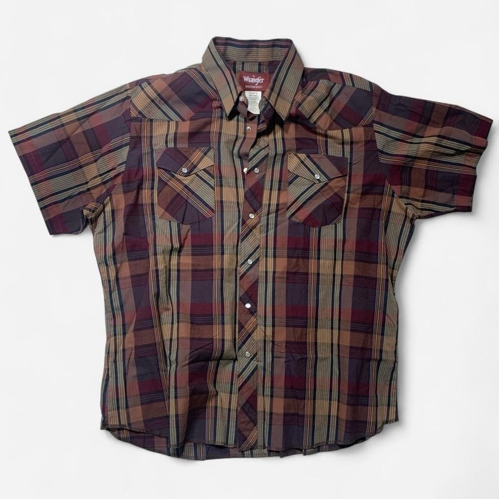 Wrangler Pearl Snap Western Shirt XL